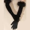 Lady Stage Performances Sexy Arm Gloves Night Club Party Elbow Gloves Stage Performances Gloves Evevning Dress Gloves