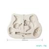Squirrel Modeling Silicone Mold Kitchen DIY Cake Baking Decoration Fudge Cookie Tools Chocolate Mold Forest Animal Series Mould
