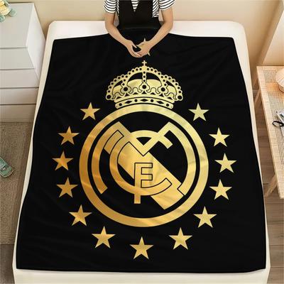 Madrid, vzor Flanelová deka, Vysoká kvalita, Pohodlná pro všechna roční období, Domácí dekorace, Teplo a pohodlí, Perfektní jako dárky.