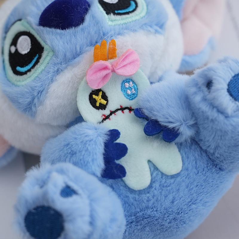 13cm Stitch Keychain Plush Toy Backpack Pendant Decoration Girl Toy Soft and Comfortable Stuffed Doll Boys Birthday Gifts
