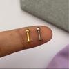 10Pc ASTM F136 G23 Titanium Labret Ear Lip Stud Jewelry CZ Stone Cartilage Tragus Earring Tongue Studs Threaded Body Jewelry
