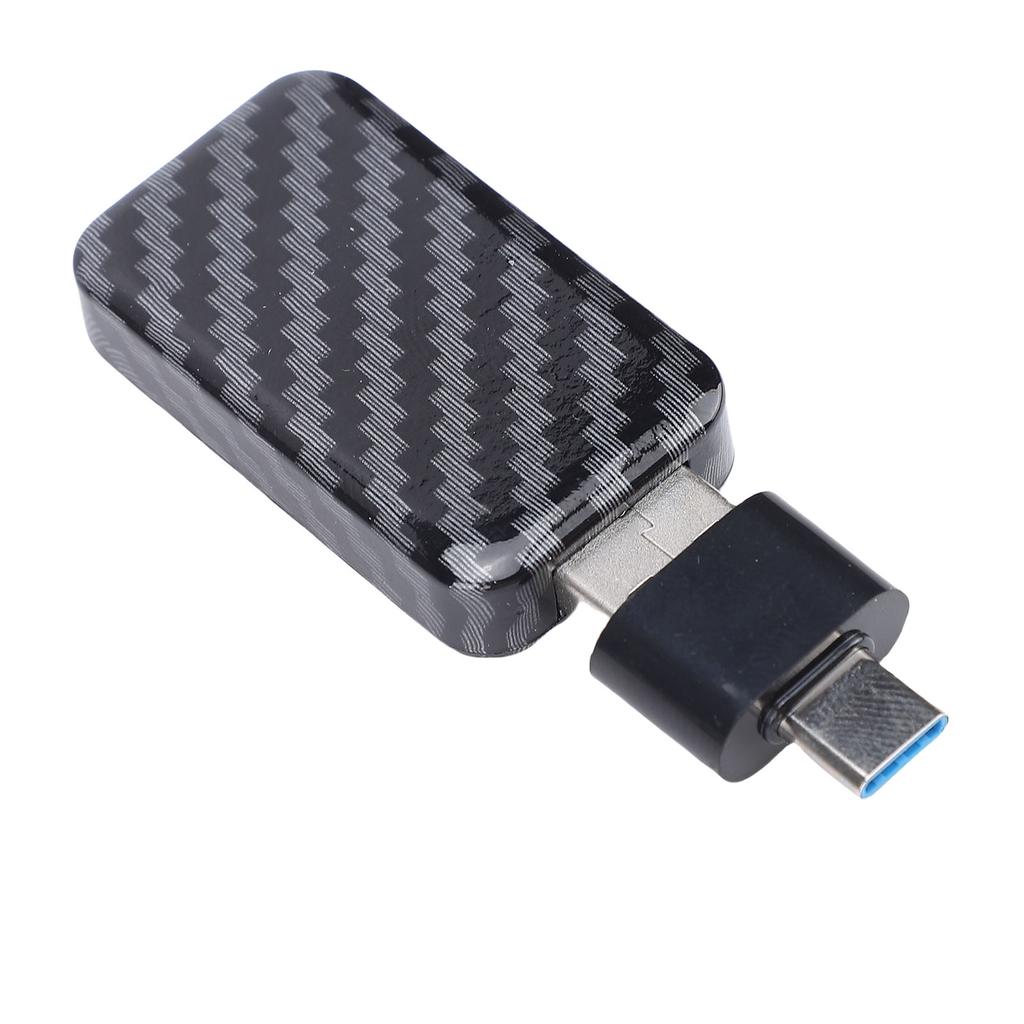 Wireless Car Adapter Support for Carplay Support for Android Auto USB Dongle Bluetooth WiFi Plug and Play with Type C