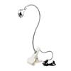 LED Desk Lamp Clip Light, 360° Flexible Gooseneck And Clip Reading Light, Portable USB Powered Clip-On Work Light For Desks, Headboards And Computers