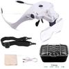 Miflame Rechargeable Headband LED Magnifier