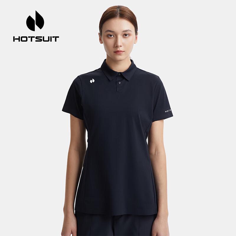 Вязаная футболка-поло с коротким рукавом HOTSUIT H2321004 L