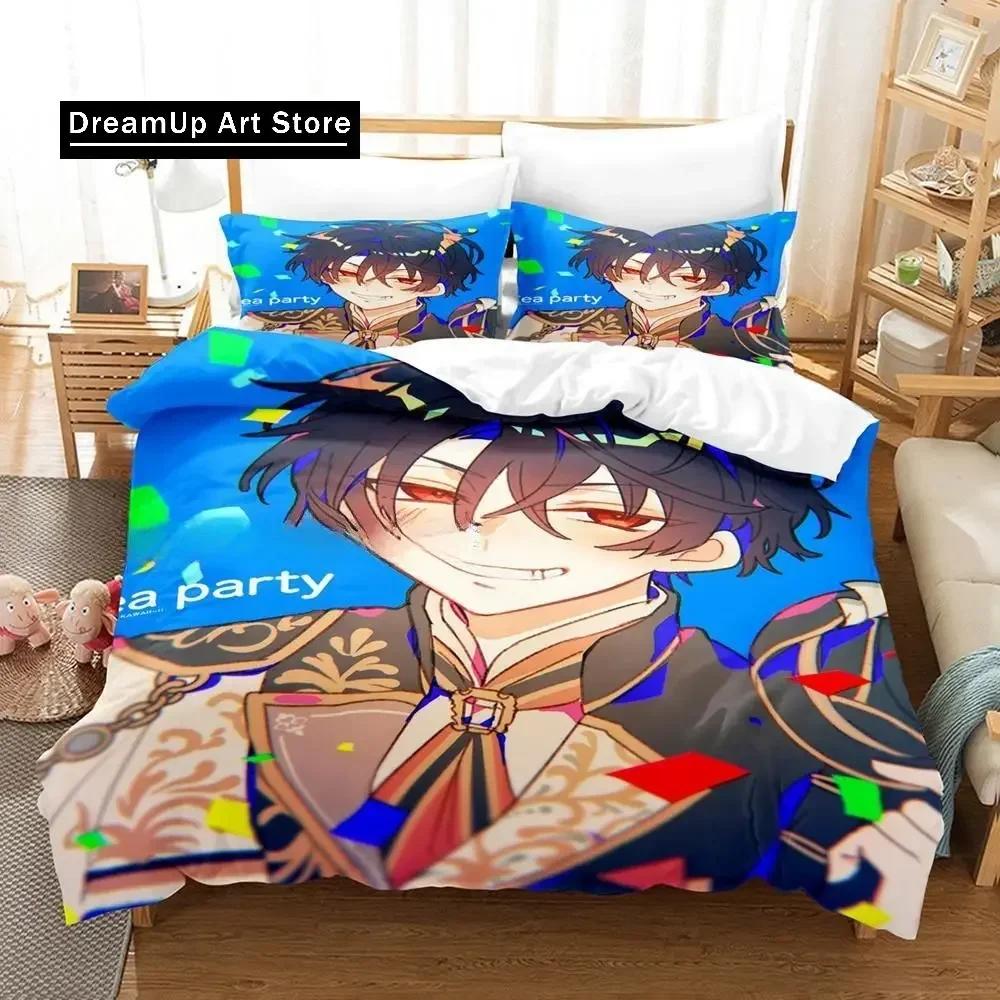 New Game Promise of Wizard Bedding Set Duvet Cover Comforter Bed Set Quilt Cover Pillowcase King Queen Twin Size Boys Girl Adult