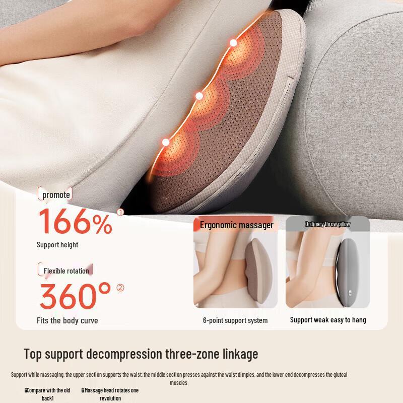 breo Back 2 Portable Heated Waist and Back Massager