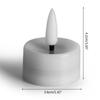 12pcs Mini LED Tea Lights Battery Operated Tealight Flameless Candle Wedding Lights for Christmas Birthday Party Decor