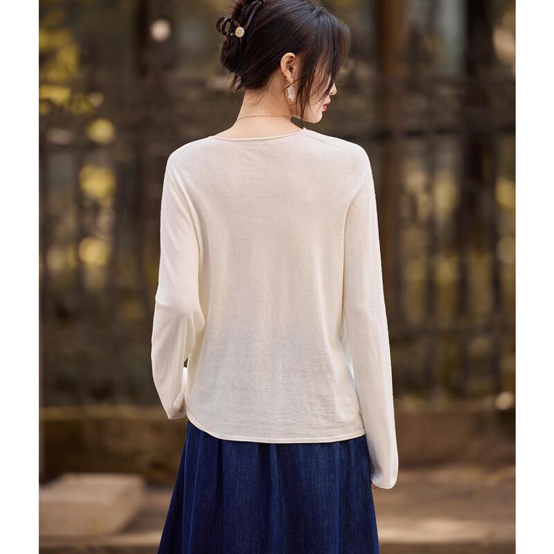 Women's Cashmere Blend Loose Knit Sweater