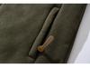 Men's Autumn Winter Stand Collar Thick Fleece-Lined Lambswool Jacket