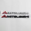 Automobilové emblémy Samolepky Styling 3D Písmena Logo na kapotu Nálepka Pro Mitsubishi Ralliart Lancer L300 Delica Outlander ASX Pajero Gallant