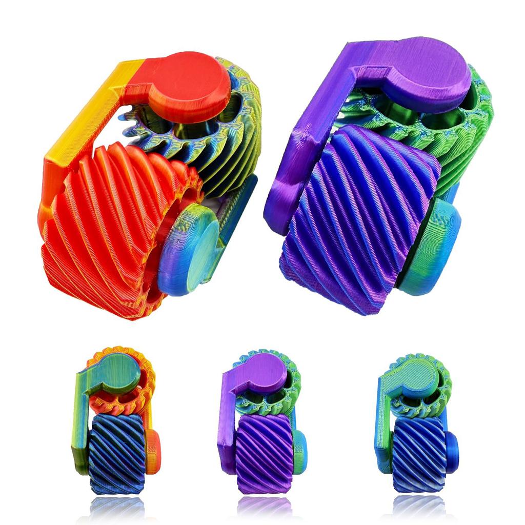 Popular Fidget Spinner 3D printed fingertip gear decompression toy mini gyroscope  Fidget Toy for Adults Teens Kids