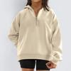 Women's Fashion Casual Long Sleeve Color Hooded Sweatshirt Tops