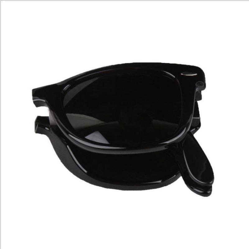 

Новые винтажные складные солнцезащитные очки Rice Nail, мужские очки, женские складные модные квадратные портативные спортивные солнцезащитные очки для мужчин