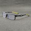 5 Pairs Unisex Sports Retro Square Frame Reading Glasses Fashionable Casual Eyewear