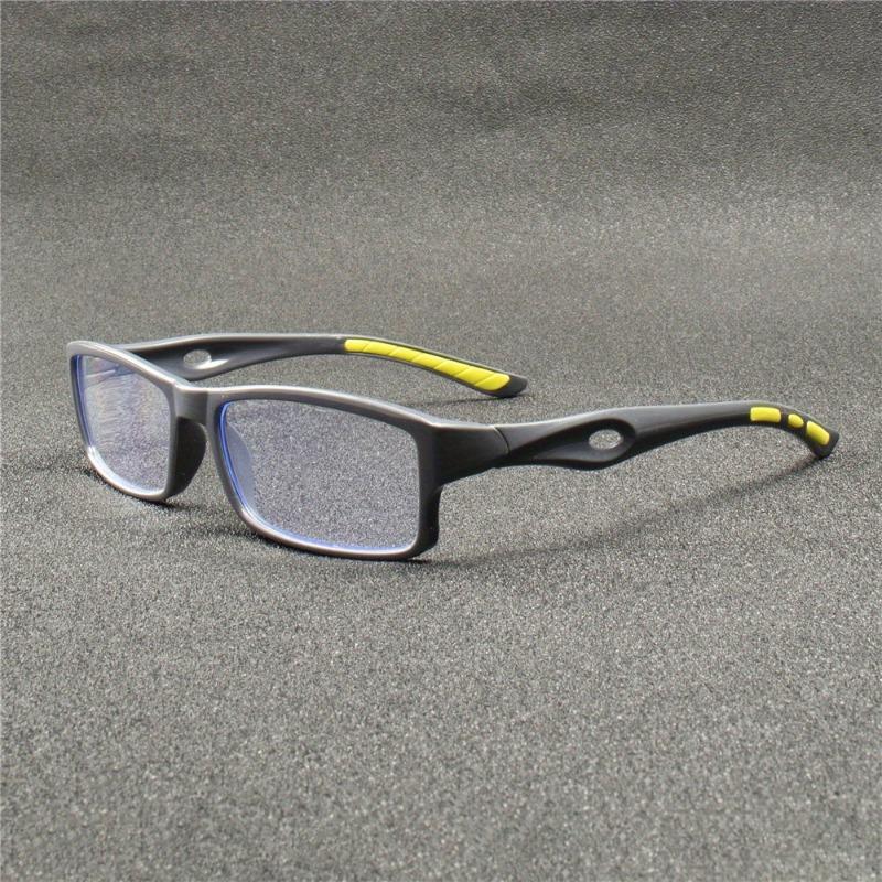 5 Pairs Unisex Sports Retro Square Frame Reading Glasses Fashionable Casual Eyewear