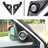 Carbon Fiber Look Inner Front Door Speaker Cover Trim For Honda Civic 10th 2016-2021