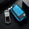 Car Key Cover For Vw Golf 7 Gti Polo T-Cross T-Roc Touran Tiguan Skoda Octavia Rapid Kodiaq Fabia Seat Ibiza Leon Ateca Arona