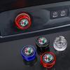 DGJLS1 Car Cigarette Lighter Dust Cap Power Port Dustproof Cover Plug For Alfa Romeo 156 159 147 4C 8C 166 Giulia Giulietta Mito