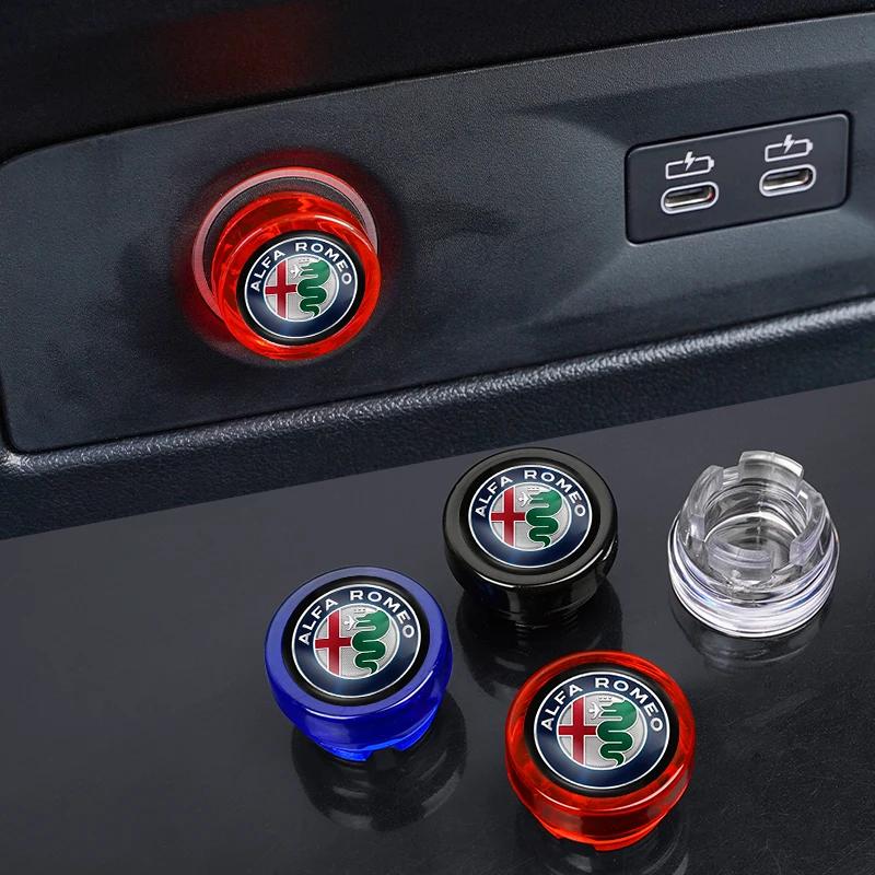 DGJLS1 Car Cigarette Lighter Dust Cap Power Port Dustproof Cover Plug For Alfa Romeo 156 159 147 4C 8C 166 Giulia Giulietta Mito