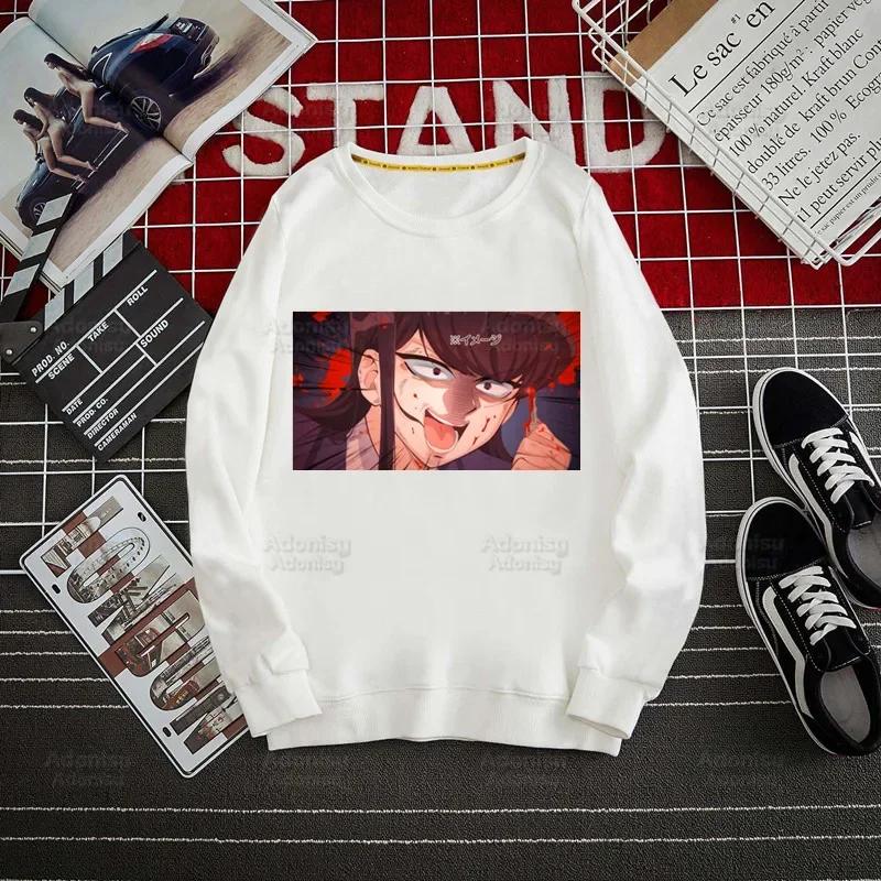 

Komi San Can t Communicate Hoodie Autumn Streetwear Men Komisan Shouko Excited Pullover Hoodies Mens Manga Tadano Hoodie Male XL