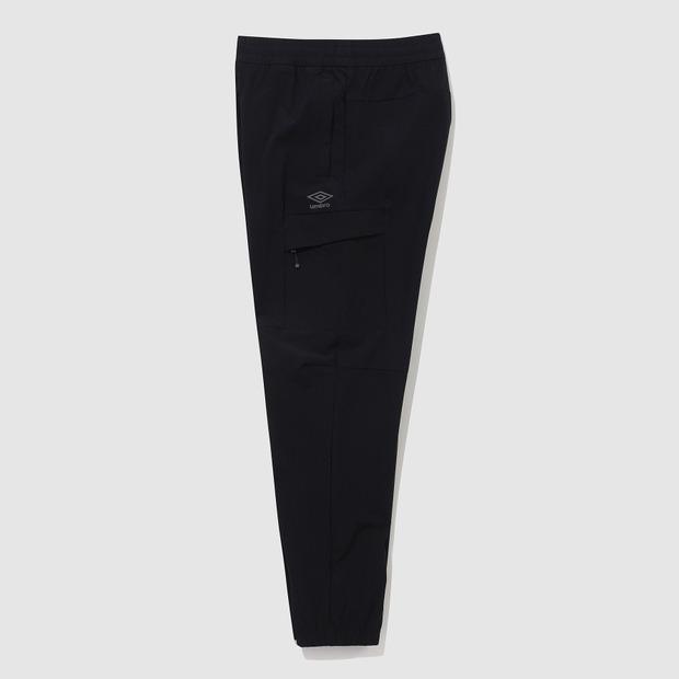 UMBRO Active All-Round Stretch Zipper Cargo Jogger Pants Black (Uq121Spt31)