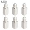 2/4/6PCS Square Metal Drive Pin Stud Mixer Replacement Parts For Oster 6628 6632 6633 Connectors Shaft Juicer Conversion Head