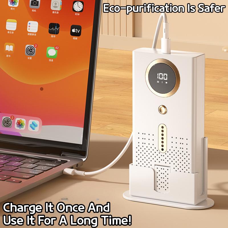 Ozongenerator Luftreiniger für hohe Effizienz Desktop Schlafzimmer Kühlschrank Desodorierer Formaldehydentfernung Reinigung