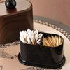 Moisture-proof Toothpick Box Plastic Toothpick Dispenser Desktop Cotton Swab Storage Box  Desktop