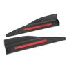 Black Side Skirt Rocker Splitters Diffuser Winglet Fit for Ford Mustang Roush 2015+