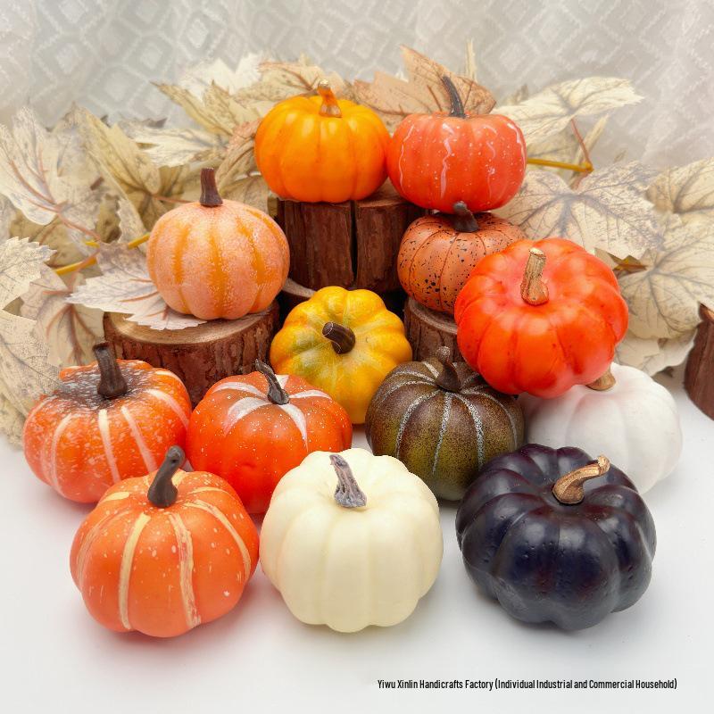 DIY Pumpkin Model Halloween Ornaments
