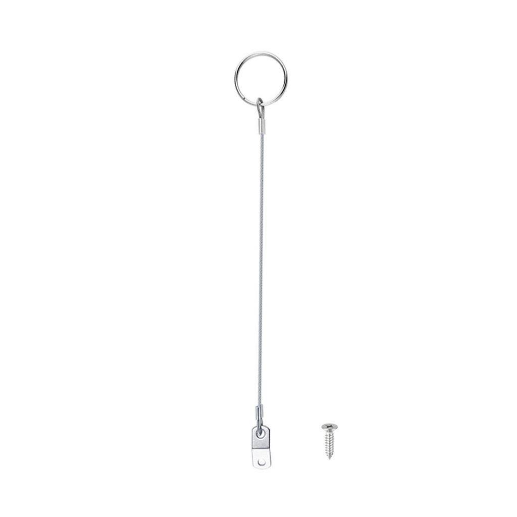 150mm/240mm/300mm Lanyard Cable Stainless Steel Safety Tether Wire Quick Release Pin Lanyard Safety Wire for Boat Marine
