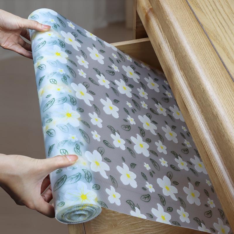 Eco-Friendly Waterproof & Oil-Proof Mat for Kitchen, Drawer, Cabinet, Wardrobe, and Desk