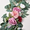 Eucalyptus Arch Flowers Kit Rose Ceremony Flower Wreath Realistic Fake Floral  Wedding Party