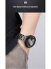 Cinturino in Acciaio Compatibile per Samsung Watch 4/5/6/7 - Stile Business a Tre Maglie