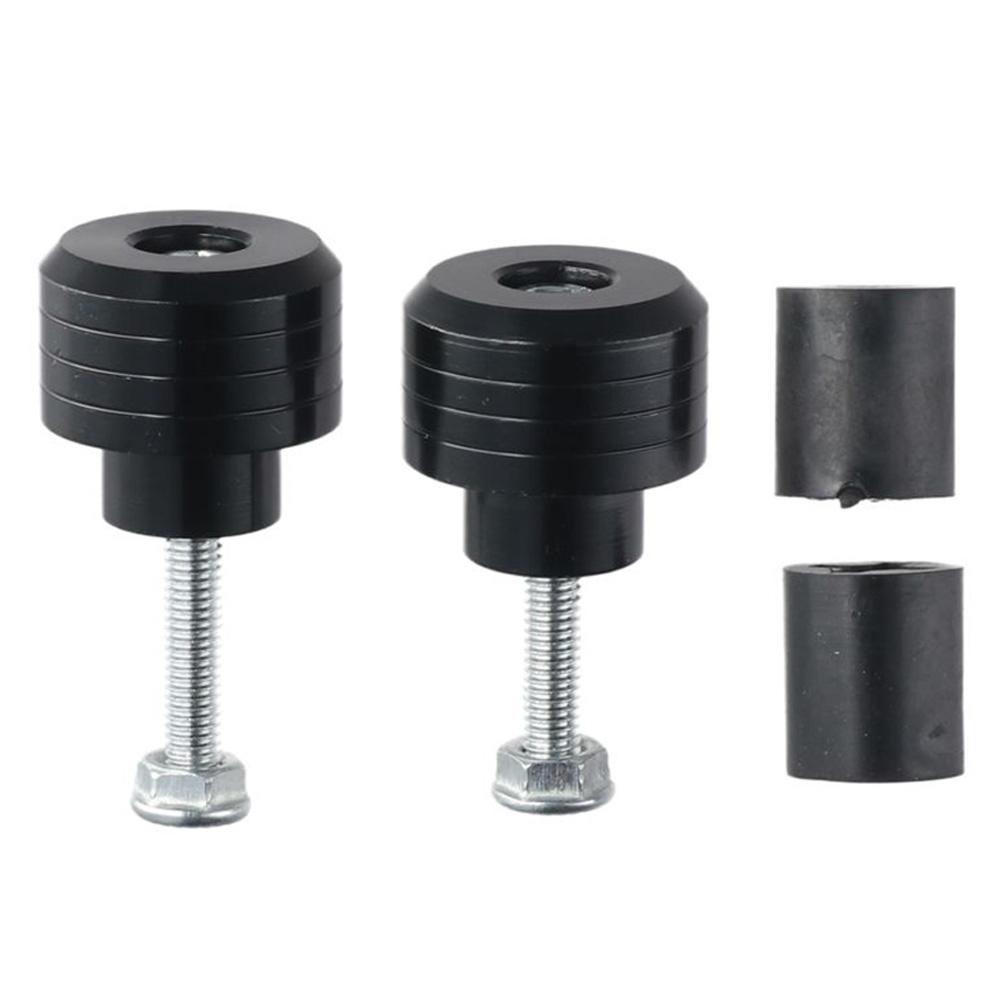 Universal 22mm Motorcycle Grip Aluminum Black Handlebar Ends Weight Balance Plug For Motorbike
