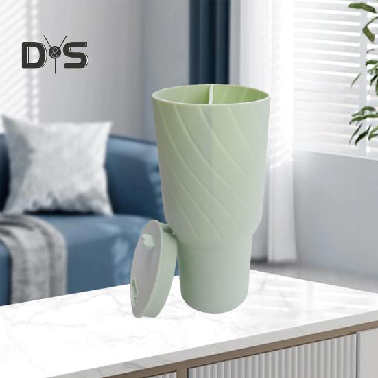 Silikonová vložka na šálky Separátor 2 v 1 pro 2 nápoje v 1 šálku Silikonový oddělovač potravinářské kvality Kompatibilní s 40 oz šálky Opakovaně použitelný oddělovač nápojů