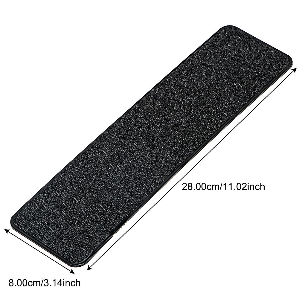 Anti-Rutsch-Matte für Handy-Autodashboard Klebriges Pad Schwarz für GPS Auto-Innenraum PU-Leder-Textur Anti-Rutsch-Mattenhalter Gel Magisch