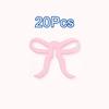 10/20pcs Acrylic Bow Tag,Wine Charm,Champagne Charms, Acrylic Bows,Party Drink Tag, Bridal Shower Favors