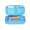 Student Blue Double-layer Pencil Case Kpop/ Witch Hunting Girl Group Student Storage Stationery Bag Pencil Bag