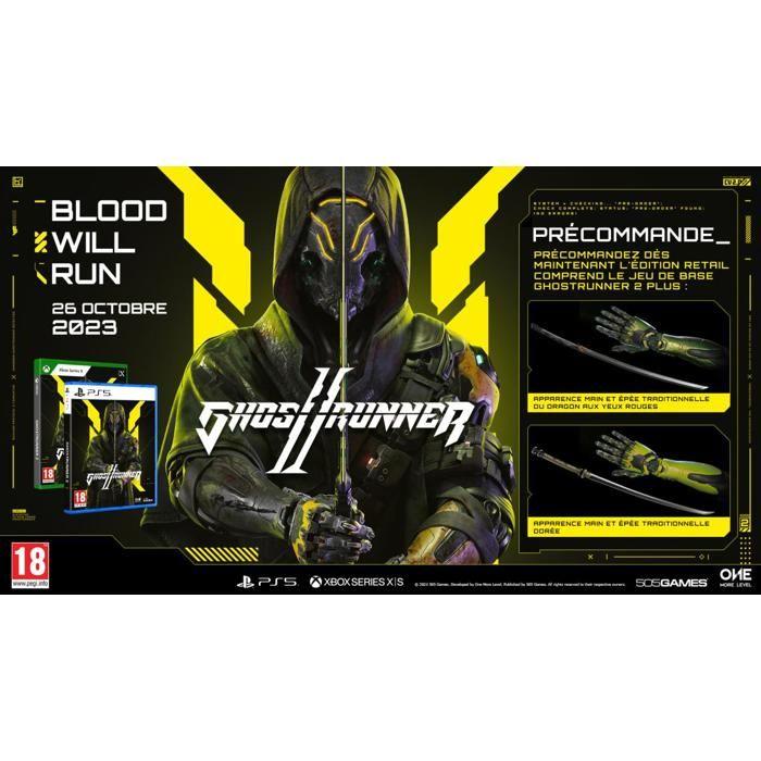 Jeu Ghostrunner 2 - Xbox Series X - Action - En boîte - Octobre 2021