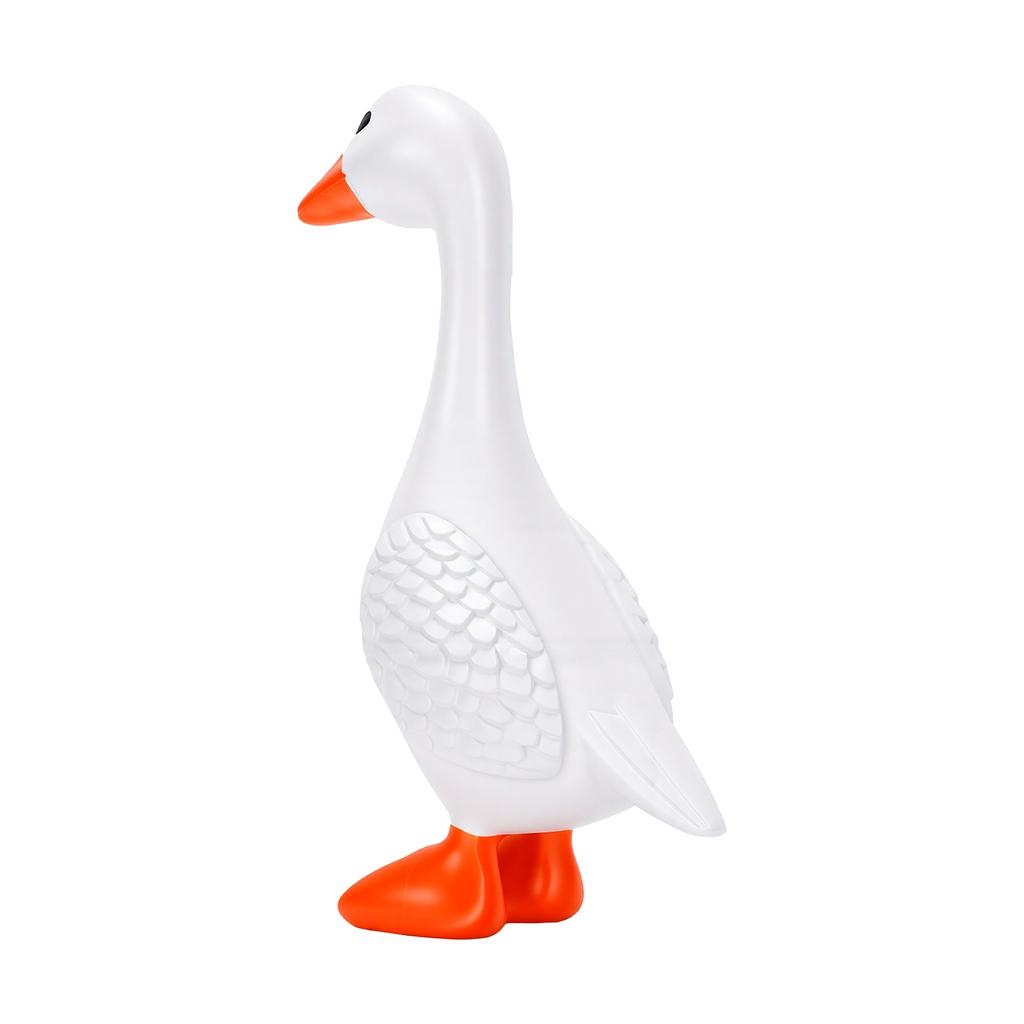 Resin Goose Statue Outdoor Yard Decor Lawn Ornament Patio Porch Decorative Sculpture for Home Garden Display
