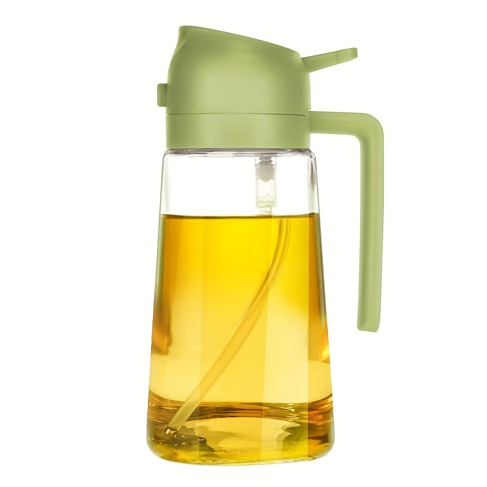 1PC Fine Mist Spray Bottle for Cooking Oil & Vinegar, Food Grade Plastic, Anti-Odor Kitchen Dispenser for Soy Sauce, Olive Oil
