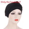 Comfortable Polyester Turban Hat With Braid Design For Men And Women