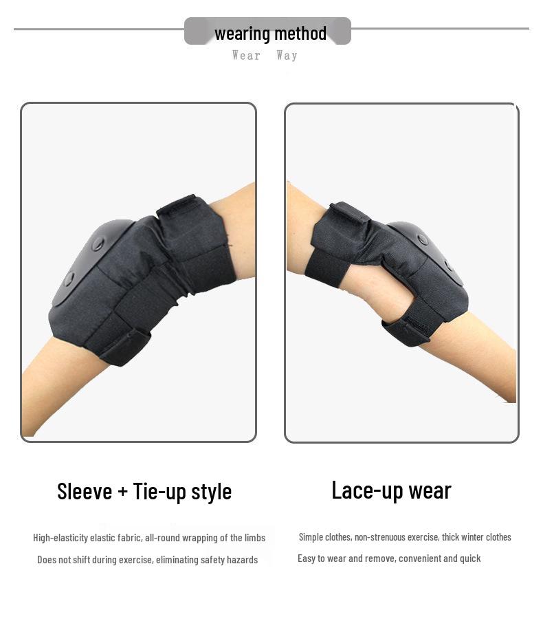 Kids & Adults Sports Roller Skating Protective Gear: Knee Pads for Skating, Cycling, Scooter & More