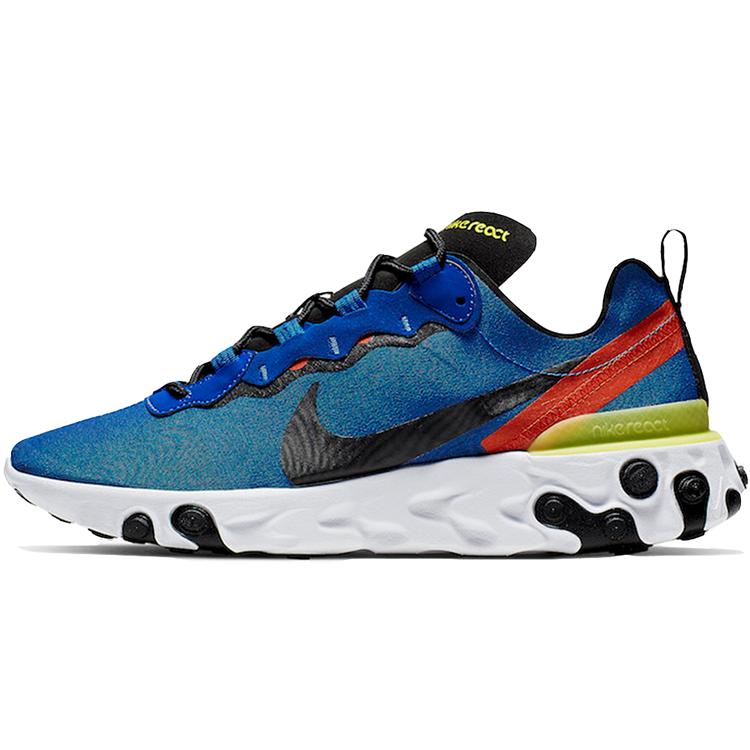 

Nike React Element 55 Game Royal Dynamic Yellow Habanero Red BQ6166-403 41