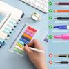 200 Sheets Transparent Sticky Notes Self-Adhesive Reading Annotation for Books Notepad Bookmarks Memo Pad Index Tabs