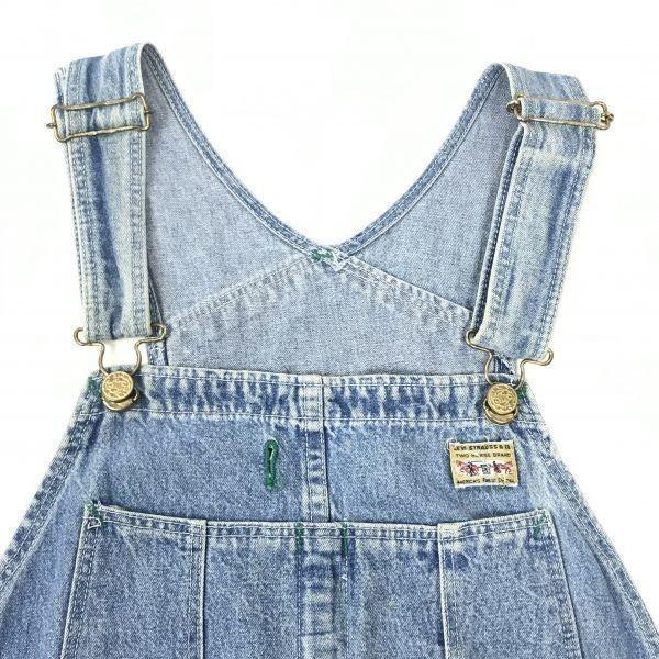 Levi’s Made in USA 90s Vintage 857-12 Denim Overalls W30 Men’s SM(USED)