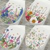 3D Toilet Seat Wall Sticker Art Wallpaper Bathroom Decals Self-Adhesive Removable Toilet Lid Sticker Home Decor Accessories
