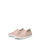 ECCO Travel Genuine Leather Women's Casual Slip-On Sneakers, Rose Dust, Size 24.0 Cm, 3E, 24880301118
